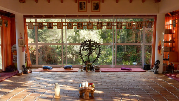 Yoga deck overlooking the Algarve cliffs and Atlantic ocean